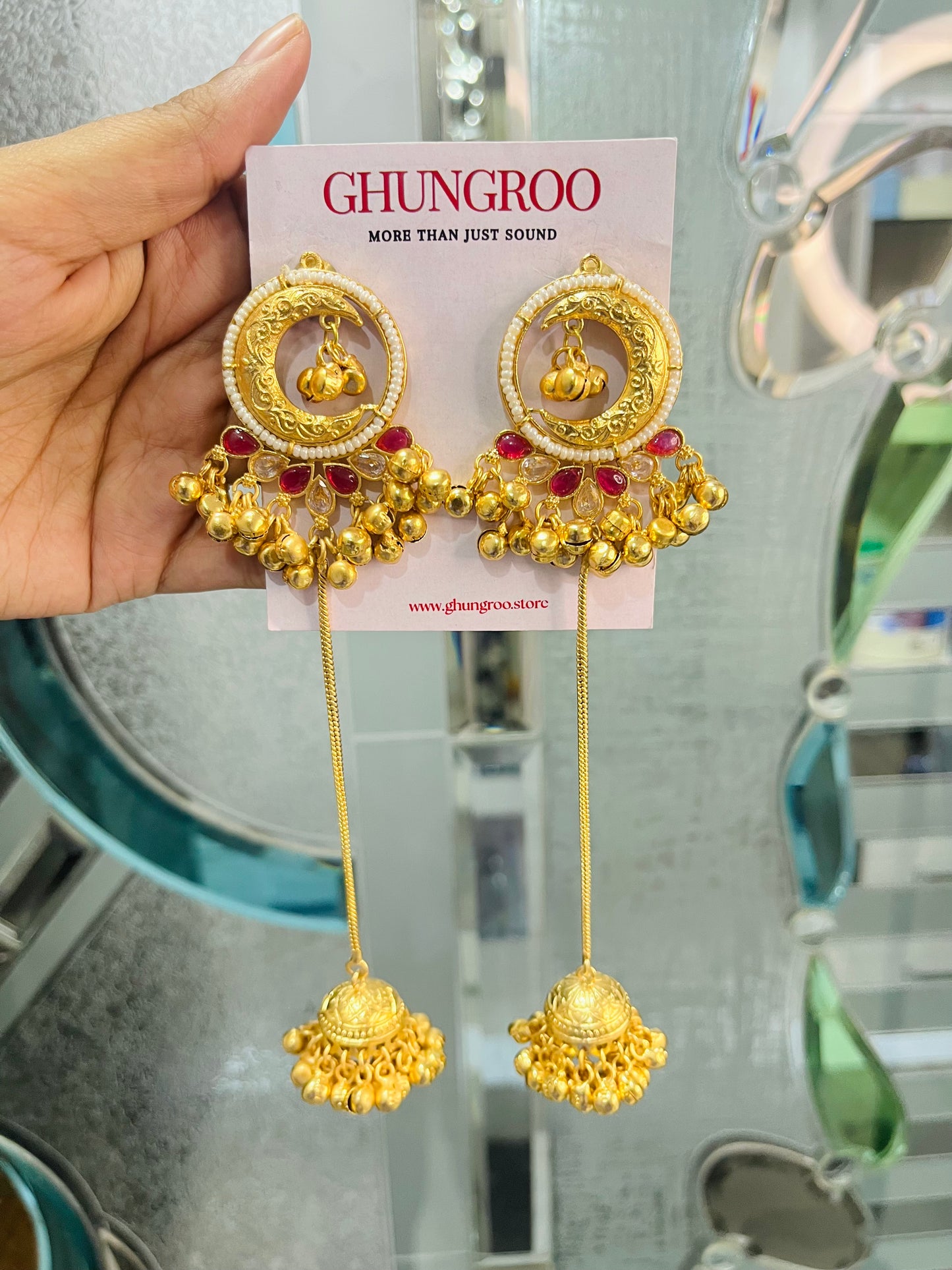 Noor-e-Chand Kashmiri Earring