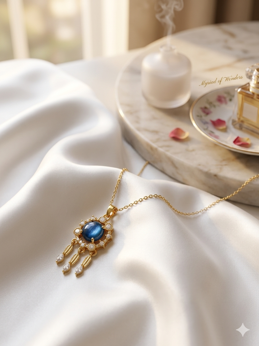 Star Dust Neckpiece with Hangings