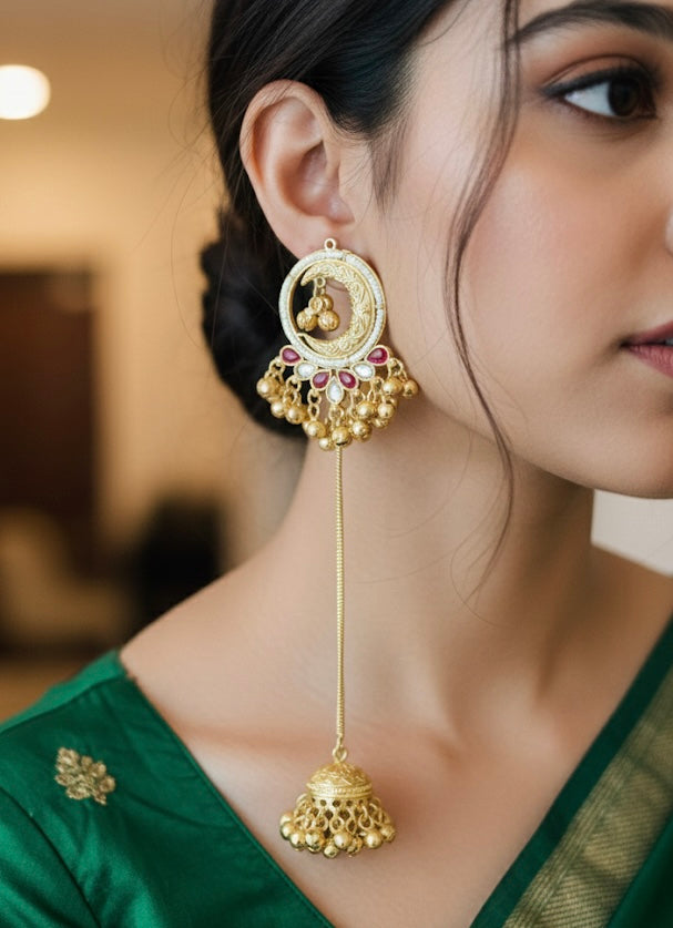Noor-e-Chand Kashmiri Earring