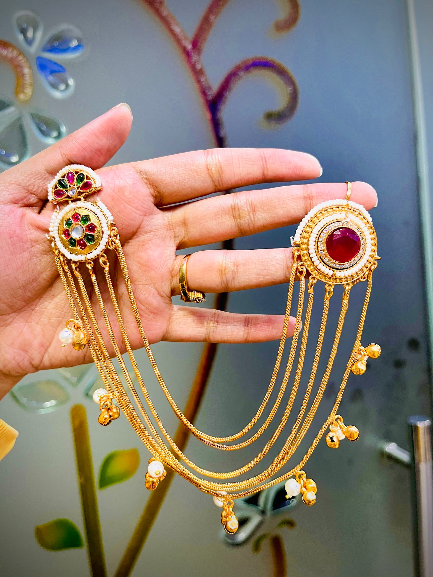 Meher Kaanchain Kashmiri Earrings