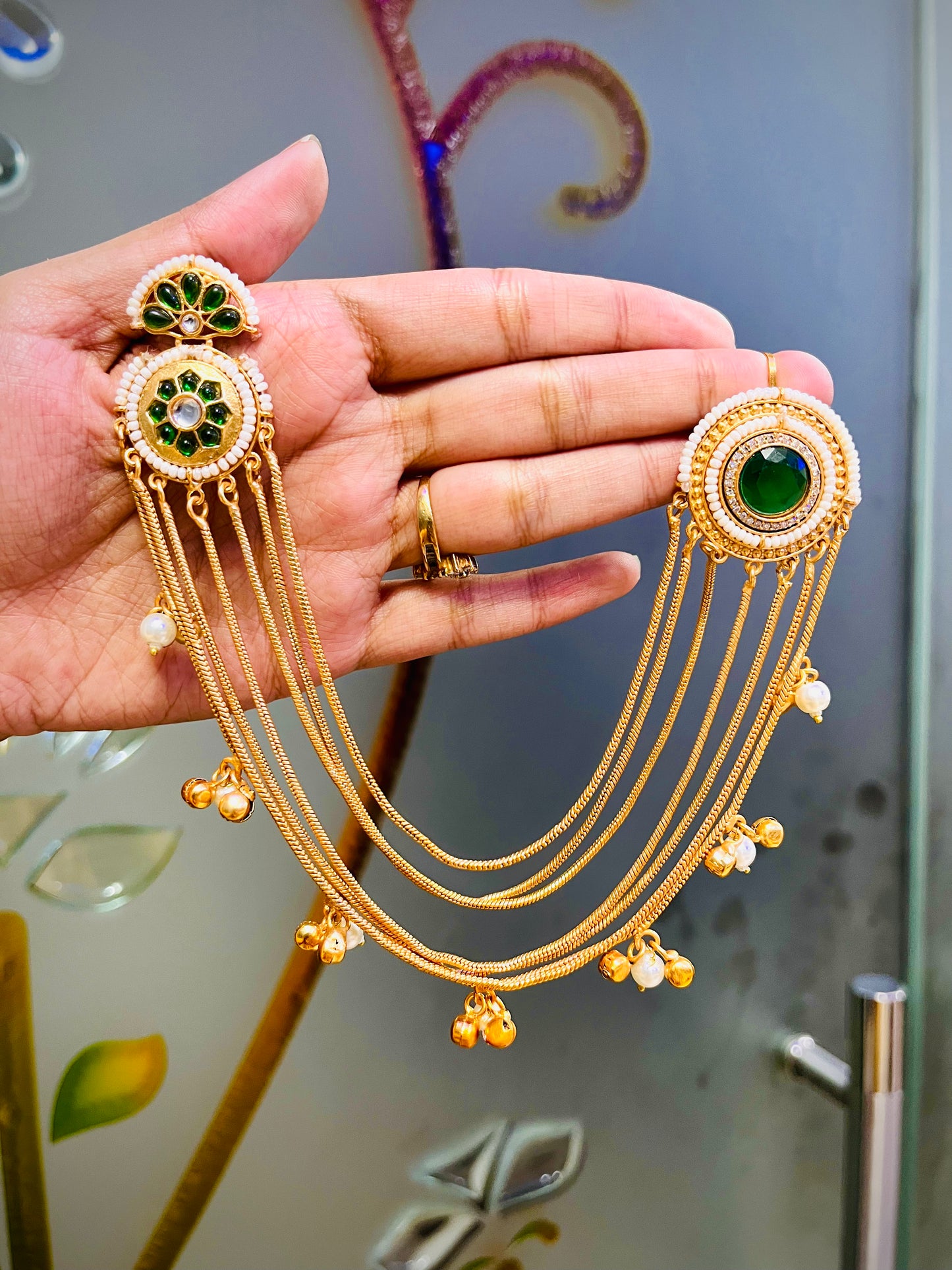 Meher Kaanchain Kashmiri Earrings